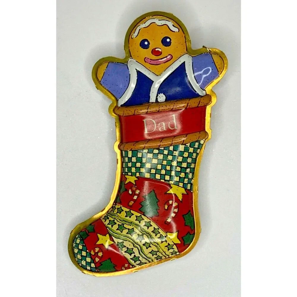 1999 Hallmark Dad‎ Stocking Ornament U65/6719